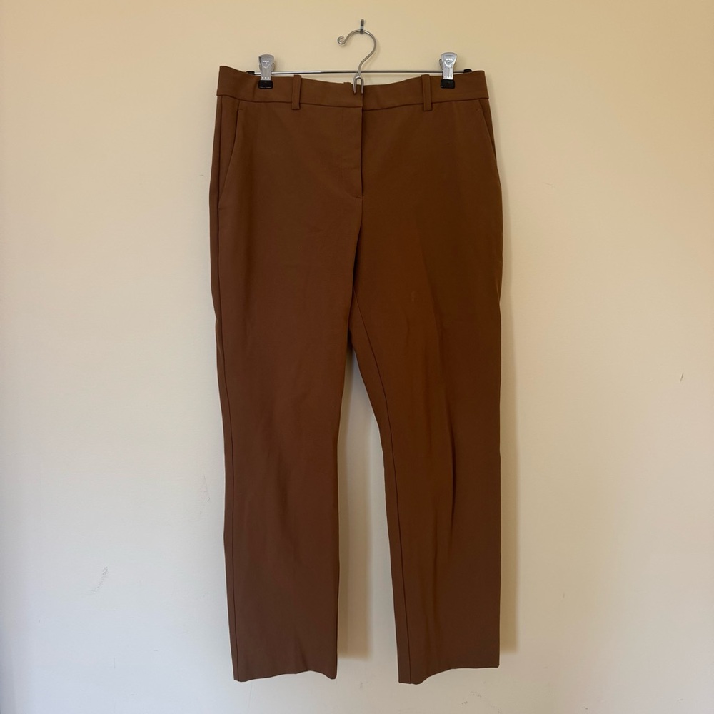 Theory Brown Tailored Trousers